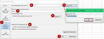 This excel tutorial explains how to use the excel hyperlink function with syntax and examples. Hyperlink In Excel Tabelle Einfugen Office Lernen Com