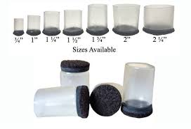 Clear Sleeve W Felt Bottom Chair Leg Floor Protector Etsy Chair Leg Floor Protectors Chair Legs Floor Protectors