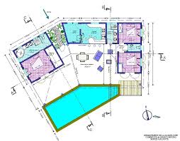 Plan De La Villa Location Villa Luxe Avec Grande Piscine A Grand Bourg Marie Galante Villa Trianon Location De Vacances