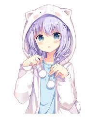 We hope you enjoy our growing collection of hd images to use as a background or home screen for. Tippy Hoodie Anime Girls Anime Girl Cute Anime Girl Purple Hair Blue Eyes Transparent Png Download 2382660 Vippng