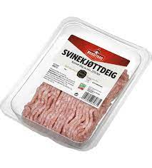 Den har et relativt høyt proteininnhold og er noe mer prisgunstig enn den fettreduserte varianten fra samme produsent. Svinekjottdeig Nordfjord Kjott As