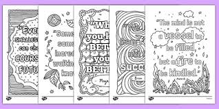 Over time this reduced anxiety improves mental and physical. Classroom Inspiration Quotes Mindfulness Coloring Sheets