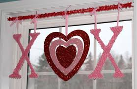 Valentine Decor May Arts Wholesale Ribbon Company Diy Valentines Decorations Valentines Window Display Valentine Decorations