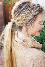 Cute Braided Ponytail Braids For Long Hair Long Hair Styles Hair
