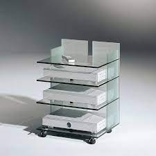 Stort udvalg a møbler lavet specielt til hifi og tv. Design Glasrack Fur Hifi Tv Von Dreieck Design Kaufen Vision