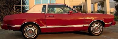 My First Car 1975 Mustang Ghia Sport Luxury Candy Apple Red With White Interior Luxury Candy Candy Apple Red Mustang