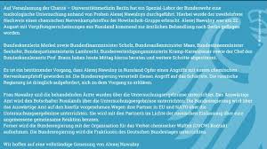 Wurde nawalny mit nowitschok vergiftet? Charles Michel On Twitter I Condemn In The Strongest Possible Terms The Attempt To Silence Opposition Leader Navalny With A Military Grade Nerve Agent Russia Must Fully Investigate And Justice Must Be