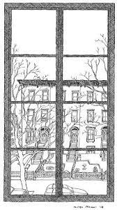 Personal Views Of The City The New York Times Home Garden Slide Show Slide 5 Of 13 Window Sketch Window Drawing City Sketch