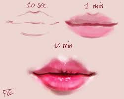 Artist Shows How Much Time She Actually Needs To Perfect One Drawing Lips Drawing Photoshop Tutorial Lips Sketch Enjoy and if you like this collection, be sure to share this page with. photoshop tutorial
