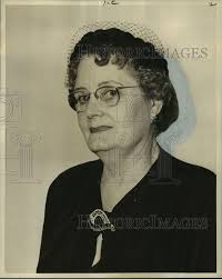 1955 Press Photo Lillian Cuisick, Crescent City Hammond Organ Society  President