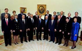 Barr, 1992secretary of the interior manuel lujan jr., 1989secretary of agriculture clayton k. Presidents And Their Cabinet George W Bush Potus Geeks Livejournal