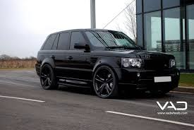 Black Range Rover With Black Rims Dream Car Range Rover Sport Black Range Rover Supercharged Range Rover Sport