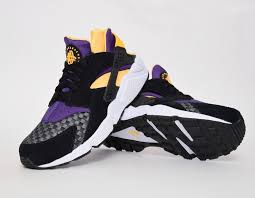 Black And Yellow Nike Huaraches Nike Air Huarache Jaune Violet Livraison Gratuite En France Sneakers Fly Shoes Air Huarache