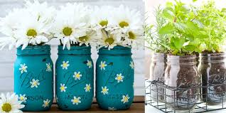 A small mason jar was exactly the height i was looking for…and since i had a bunch of them taking up space in the kitchen, i figured it would also be a great way to clear a little space in my container drawer for that as well. 37 Mason Jar Diys For Summer