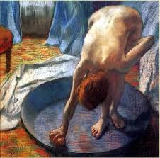 Petites filles spartiates provoquant des garçons. Edgar Degas Mise A Nu