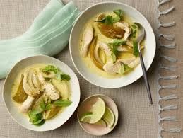 So, maybe 1 cup coconut milk, and 1/2 cup water. Green Chicken Curry With Coconut Milk Recipe Food Network