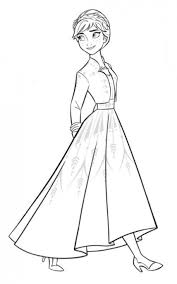 Anna Coloring Pages Frozen Coloring Pages Frozen Coloring Disney Princess Coloring Pages