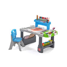 Step2 Deluxe Creative Projects Art Desk Art Desk Art For Kids Creative