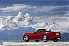 Hd Wallpaper Red Fiat 124 Spider Snow Roadster Wallpaper Flare