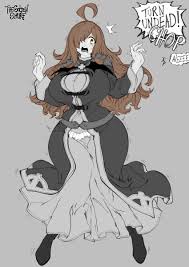 Rule 34 - 1girls Absurd Res Ahoge Big Breasts Brown Hair Dialogue  Embarrassed English Text Female Female Only Grey Background Hair Over One  Eye Kono Subarashii Sekai Ni Shukufuku Wo! Long Hair