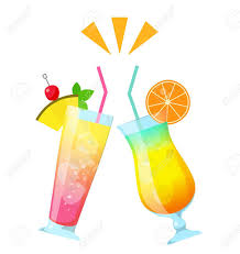 Download tropical drink stock vectors. Toast With Tropical Drinks Royalty Free Cliparts Vectors And Stock Illustration Image 120321908