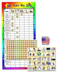 Details About Kenson Kids We Can Do It Classroom Chart 24 Names Static Cling Dry Erase