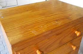 Can you paint over stain without sanding? is a common question. Home Dzine Spray Paint Pine Furniture