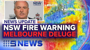 Melbourne holds off on easing amid new outbreak. News Update Nsw Fire Warning Melbourne Downpour Nine News Australia Youtube