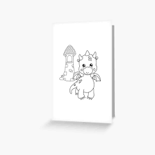Pferde ausmalbilder und malvorlagen kostenlos ausdrucken und ausmalen. Grusskarten Ausmalbild Redbubble