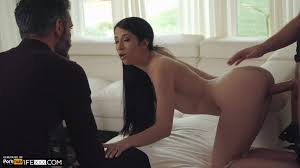 Wife fucked in front of her husband