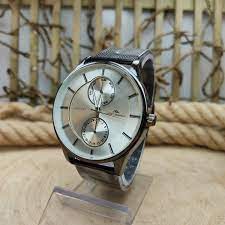 erkek kol saati hasir kordon new london yeni moda erkek saat gumus