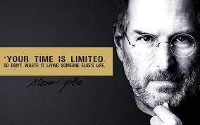 Since these art prints are freshly printed for your order, the colors are more vivid than artwork that has been printed in bulk. Motivational Poster Steve Jobs Apple Founder Your Time Is Limited Dont Waste It Living Someone Elses Life Inspirational Quotes Art Prints By Tallenge Store Buy Posters Frames