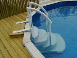 Easy Steps For Opening Your Above Ground Pool Jpg 500 375 Pixels Above Ground Pool Stairs In Ground Pools Swimming Pool Decks
