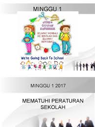 Mematuhi peraturan bukanlah untuk menyusahkan pelajar tetapi mendidik mereka supaya peka dengan persekitaran. Slide Bertugas Mematuhi Peraturan Sekolah