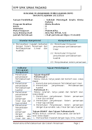 Maybe you would like to learn more about one of these? Rpp Program Linear Smk Doc