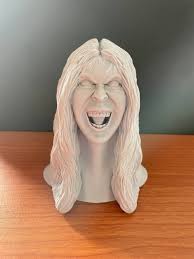 Metal Figurine Singer