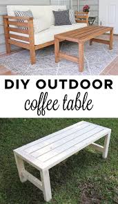 Diy Outdoor Coffee Table Angela Marie Made In 2020 Diy Furniture Projects Diy Outdoor Outdoor Furniture Sets