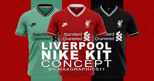 Jersey kandang liverpool musim 2020/21 tidak lagi diproduksi oleh new balance. Liverpool Fc 2019 2020 Nike Kit Concept Dream League Soccer Kuchalana