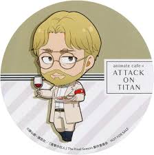 In the year 817, mr. Zeke Yeager Coaster Attack On Titan The Final Season Animatecafe Menu Order Privilege Goods Accessories Suruga Ya Com