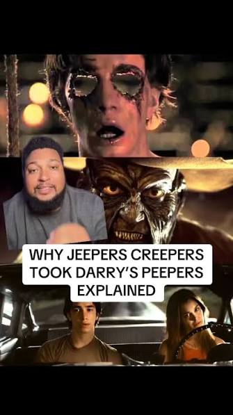 WHY JEEPERS CREEPERS TOOK DARRY’S PEEPERS EXPLAINED, #horror #reels  #explore #jeeperscreepers #horrormovies
