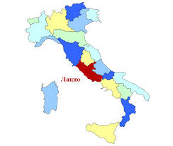 General map of lazio (rome, italy). Coast Lazio Italy On The Map Resorts Of Italy Riviera Lazio Tirren Sea