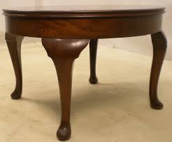 Pennsylvania house cherry queen anne coffee table offered is a cherry queen anne coffee table. Queen Anne Style Round Mahogany Coffee Table Sold
