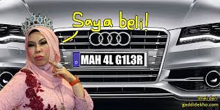 Tengok no plat yg cantik. Apa Nombor Plat Paling Pelik Rakyat Malaysia Pernah Beli Soscili