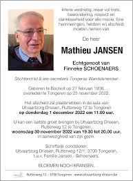 Mathieu Jansen († 23/11/2022)
