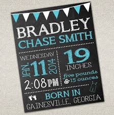 Baby Birth Announcement Sign Chalkboard Sign Birth Details Diy Printable Celebrate You Birth Announcement Sign Birth Announcement Baby Birth Announcement