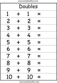 Adding Doubles Plus One Worksheets Addition Doubles Worksheet Free Prin First Grade Math Worksheets Free Printable Math Worksheets Kids Math Worksheets