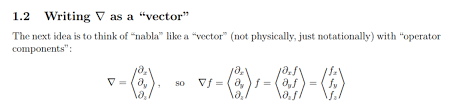 What Does The Symbol Nabla Indicate Mathematics Stack Exchange