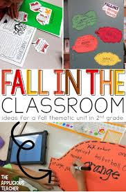 Fall Thematic Unit Main Idea Text Features Author S Purpose Fall Classroom Activities Thematic Units Fall Classroom Ideas