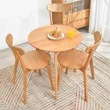 See more ideas about small dining, home, small dining table. Household Wooden Table And Chair Set Simple And Modern Small Dining Table Multifunction Stable Round Table Leisure Furniture Set Living Room Sets Aliexpress