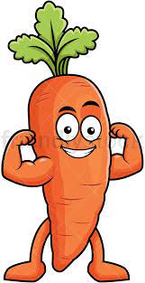 Download carrot cartoon images and photos. Carrot Mascot Flexing Muscles Cartoon Vector Clipart Friendlystock Vegetable Cartoon Fruit Cartoon Cute Illustration